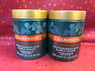 Champneys Spa Indulgence Mediterranean  Bliss Bubble Heaven-2 X 300ml • £60