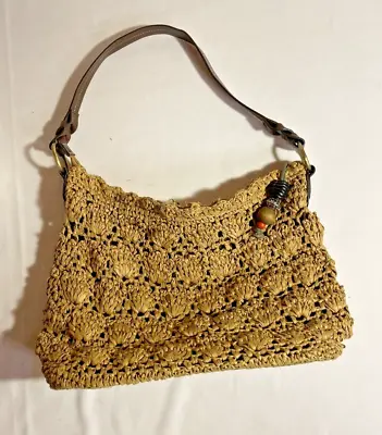 St. John's Bay Women's Shoulder Bag/tote Bag/beach Bag/picnic Bag/tan Color • $16.70