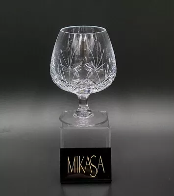 Mikasa Crystal PETIT POINTS Large Brandy Glass EXCELLENT • $56.88