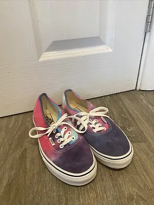 Vans Women’s Limited Edition Tie Dye Shoes/plimsoles Size 5 • £15