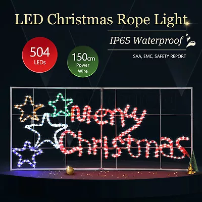 Solight Christmas Lights Decoration LED Strip Rope Xmas Party Yard Home Outdoor • $79.95