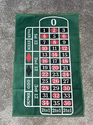 Golf Towel - Roulette Table  • $14.95