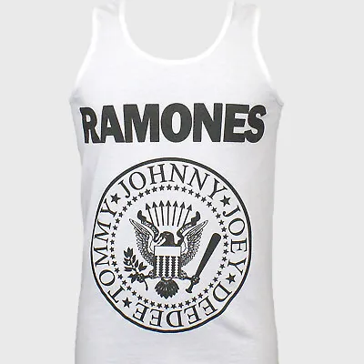 Ramones Punk Rock T-shirt Sleeveless Unisex Vest Top S-2XL • £14.99