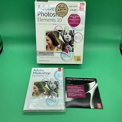 Adobe Photoshop Elements 10  For PC/Mac Pre-Owned • $39.99