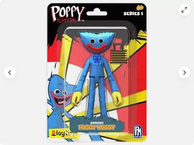 Poppy Playtime Smiling Huggy Wuggy Action Figure • £29.99