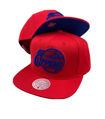 Los Angeles Clippers Red /blue NBA Mitchael &ness Snapback • $32.99