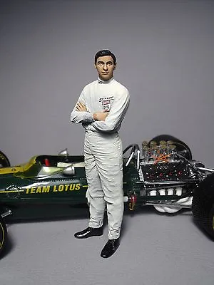 Jim Clark Sf Lotus Vroom Not Painted For Quartzo Spark Exoto Figure 1/18 • £25.65