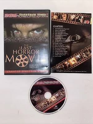 $13 • Buy FANGORIA GOREZONE VIDEO The Last Horror Movie DVD Unrated Director's Cut