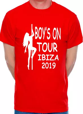 Mens Personalised Stag Do T-Shirt Paul's Ibiza Any Name Town Date Your Choice  • $12.57