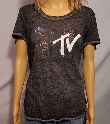 Maurices MTV Logo Graphic Womens Top 80's Collectible Shirt Size Large  • £8.69