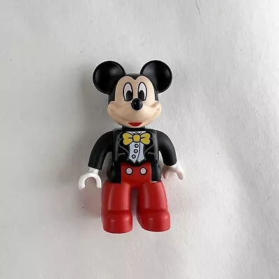 LEGO Duplo Disney Mickey Mouse Figure Yellow Bow Tie Multicolored • $7.99