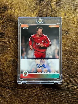 Jamie Carragher Topps Team Set 21/22 Liverpool FC Auto Autograph • £9.99