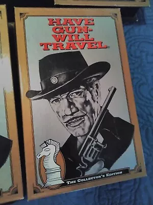 Have Gun Will Travel  The Collecters's Edition  14 Lot Set Of VHS Tapes..VG-Fine • $9.99