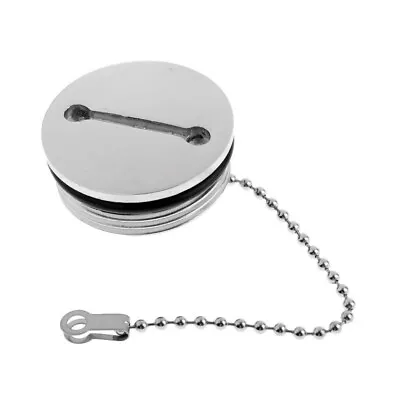 ISURE MARINE Gas Deck Fill 38mm Replacement Spare Cap With Chain Boat Yacht • $10.01