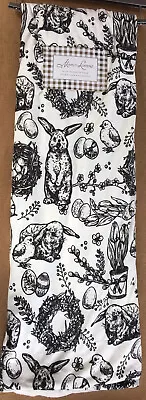 NWT Marlo Lorenz Microminx Fleece Bunny/Eggs/Chicks Decorative Throw • 50 X70” • $59.99