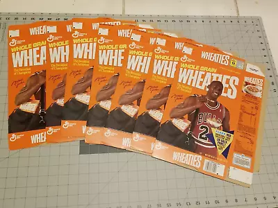 7 Uncerculated Rare 91 Michael Jordan Factory Wheaties Box Fleer Cards #1234678 • $110