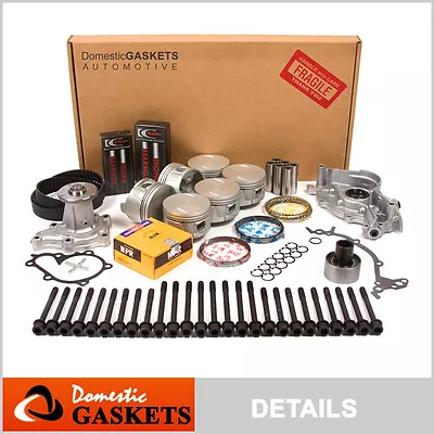 Fit 84-86 Nissan 300ZX 3.0L Non-Turbo SOHC Master Engine Rebuilding Kit VG30E • $699