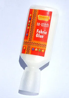 £3.79 • Buy FABRIC Glue For Ribbon Sequins Diamante Gems 30ml Bottle