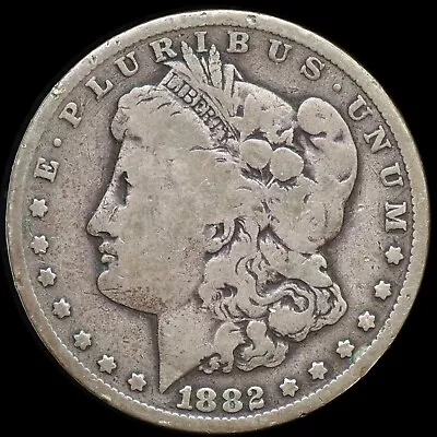 1882-cc $1 Morgan Silver Dollar ✪ Vg Very Good ✪ Carson City Coin 774 ◢trusted◣ • $159.95