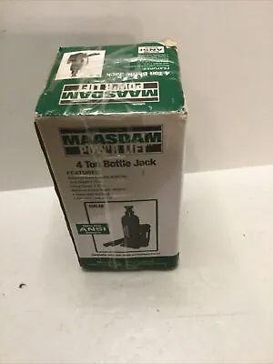 Maasdam Pow’r Lift 4 Ton Bottle Jack • $21.95