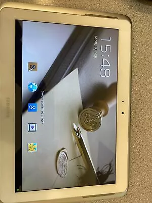 Samsung Galaxy Note 10.1 GT-N8010 White Wi-Fi Android Tablet Grade B Bargain • £35