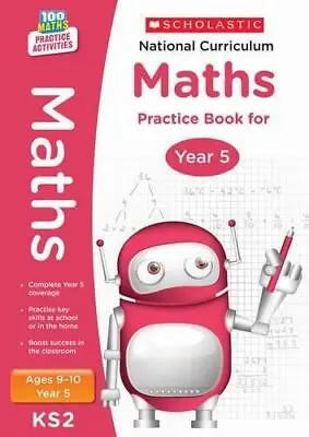 £3.40 • Buy National Curriculum Mathematics Practice - Year 5 (100 Lessons - 2014 Curriculum