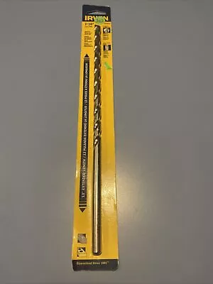 Irwin Rotary Masonry Drill Bit 7/16 X13  5026013 • $12.99