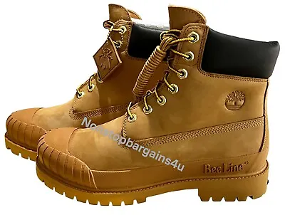 Timberland Premium 6  Men's Waterproof Boot Wheat Nubuck Bee Line Choose SizeNEW • $155.99