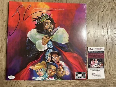 J Cole Signed Kod Vinyl Record Lp Autograph Rare Jermaine Cole Jsa Coa Auto Qty • $349.99