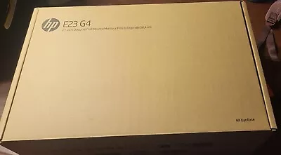 HP E23 G4  FHD Monitor - 23  Monitor • $87