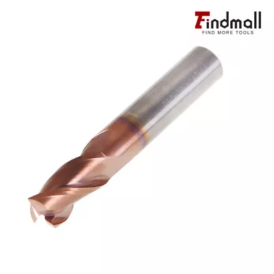 1/2  3 FLUTE 37° HELIX CARBIDE END MILL FOR ALUMINUM SQUARE END ZRN COATED New • $21.90