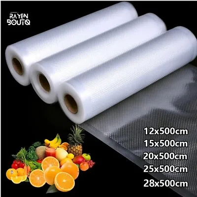 Vacuum Bags For Food Vacuum Sealer Bags 500cm Rolls/Lot Storage Bag For Vacuum • $7.95