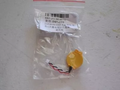 Dell E6400 E6410 E6500 E6510 E4310 CMOS BATTERY BIOS RTC CMOS 3 Wire NEW 2 X • $5.09