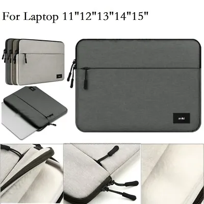 Portable Sleeve Slim Laptop Case Cover Bag For Dell 11/12/13.3/14/15.4/15.6 Inch • $21.59