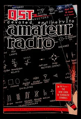 VINTAGE QST Magazine April 1955 Amateur HAM Radio Ultimatic Keyer Dual Tetrode • $14.99