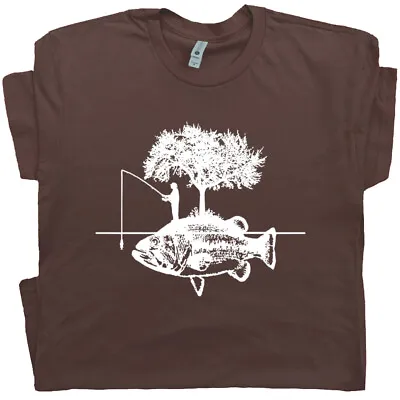 Cool Fishing T Shirt Funny Fisherman Humor Men Women Kids I'd Rather Be Fly Tee • $19.99