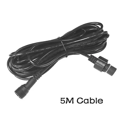 5M Extension Cable Line Wire For 12V LED Garden Spike Lights Outdoor Spotlights • £7.50