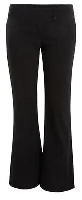 Sexy Miss Sassy Bootcut  2 Button Stretch  Black School Trousers Sizes 6-14 • £12.99