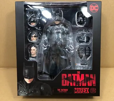 Medicom Toy Mafex No.188 The Batman ABS PVC Action Figure Marvel New • $120