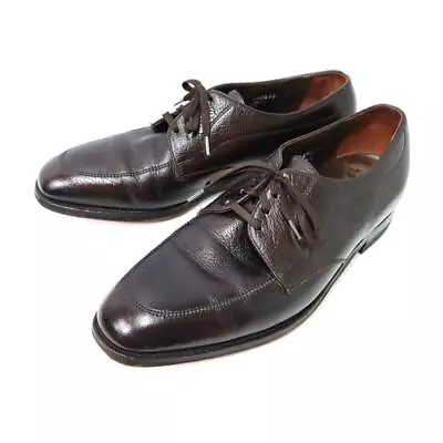 1970s Vintage Florsheim 31884 U Tip Dark Brown Leather Dress Shoes 9 D • $180