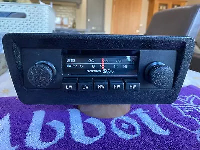 1970s Volvo Vintage Car Radio With Mp3/ipod Input Lead • $98.32