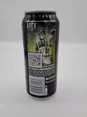 2022 FULL APEX LEGENDS Monster Energy Drink 16oz Promotional Can SILVER TAB • $7.99