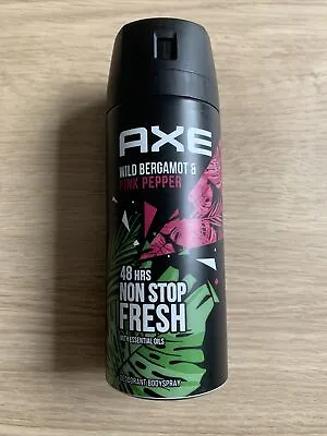 £19.95 • Buy Axe / Lynx Body Spray Wild Bergamot & Pink Pepper Deodorant 150ml Rare