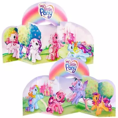 My Little Pony Rainbow Stand Up Centerpiece Birthday Party Table Decorating Kit • $9.95