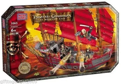 Mega Bloks Pirates Caribbean  Deluxe Ship: Empress 1065 • $594.29