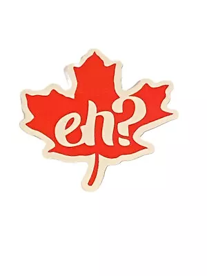 Canada Maple Leaf Eh Water Bottle Sticker • $5.50