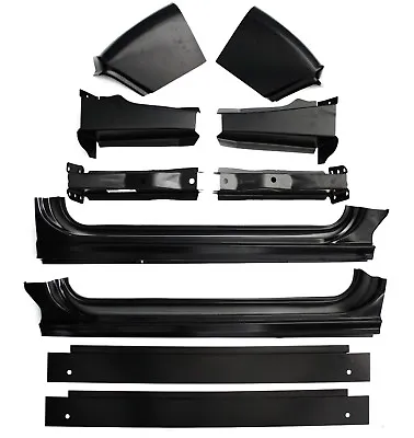 60-66 Chevy C10 Truck Cab Corner Rocker Panel Slip-On Cab Support Mount 10PC Kit • $319.95