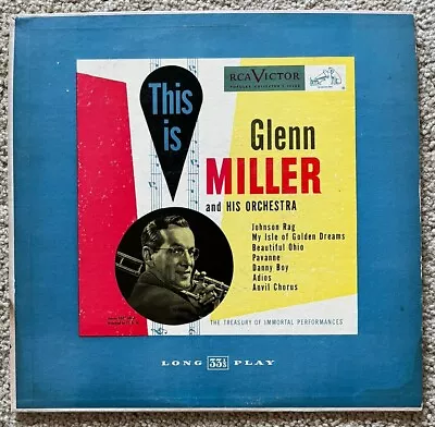 GLENN MILLER - This Is: 10” LP 1952 RCA Victor LPT3002 Mono TESTED Vinyl * EX • $8.52