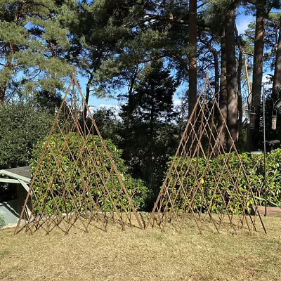 £19.99 • Buy Willow Garden Obelisk 1.5m Expanding Pyramid Plant Support Trellis (Pack Of 2)