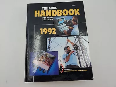 The 1992 ARRL Handbook For The Radio Amateur Hardcover • $16.89